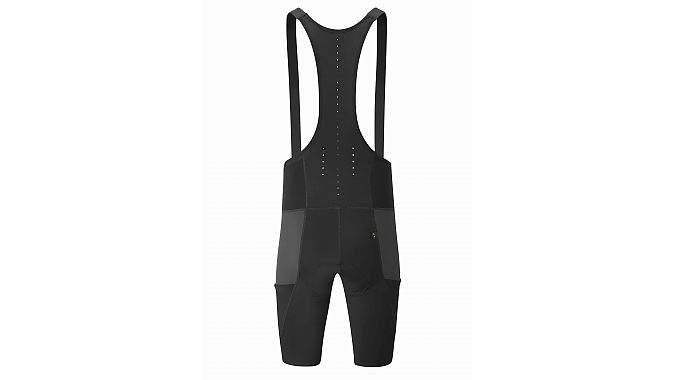 The Cinder cargo bib shorts.