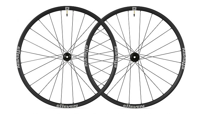 The e11even Alloy Disc Gravel 25mm wheelset.