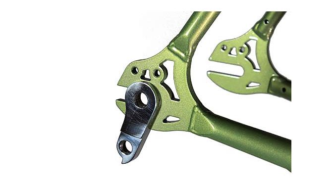 derailleur hanger for single speed frame