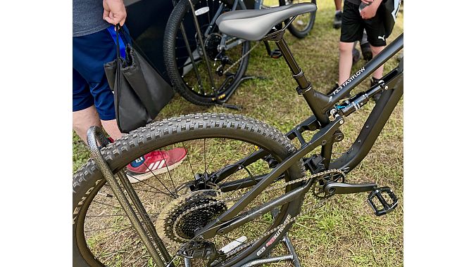 Rear details of the new Ozark Trail. 