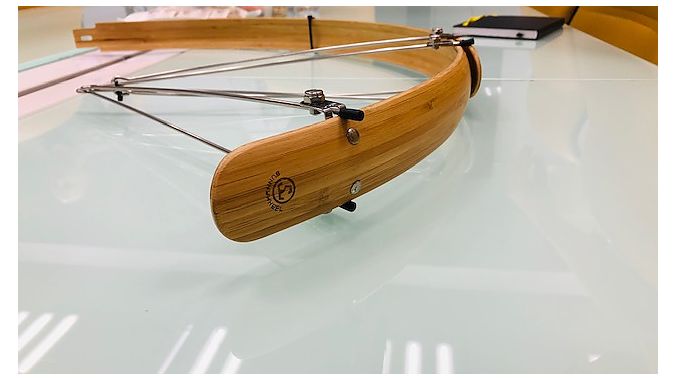 Fenders made of bamboo are one of several Sunnywheel options.