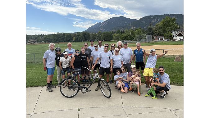 The ride was organized by Dana Derichsweiler and Ryan Van Duzer.