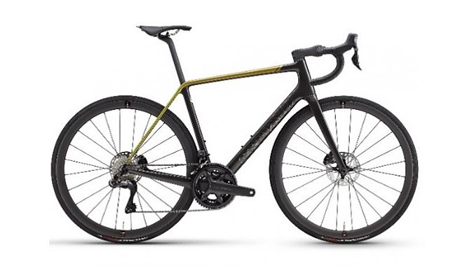 Recalled R5 Ultegra Di2 in Lime and Black.