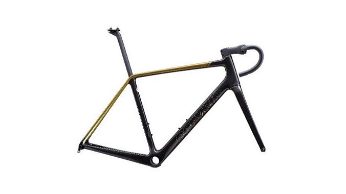 Recalled R5 Frameset in Lime and Black.