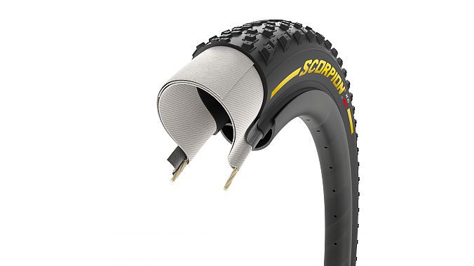 Pirelli unveiled the Scorpion XC RC racing tire.