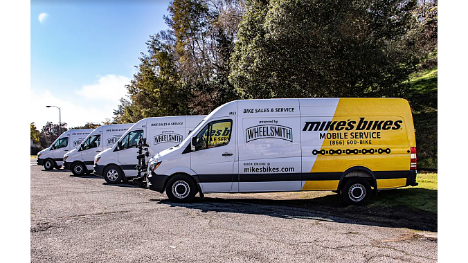 Mike's Bikes fleet launched this year. 