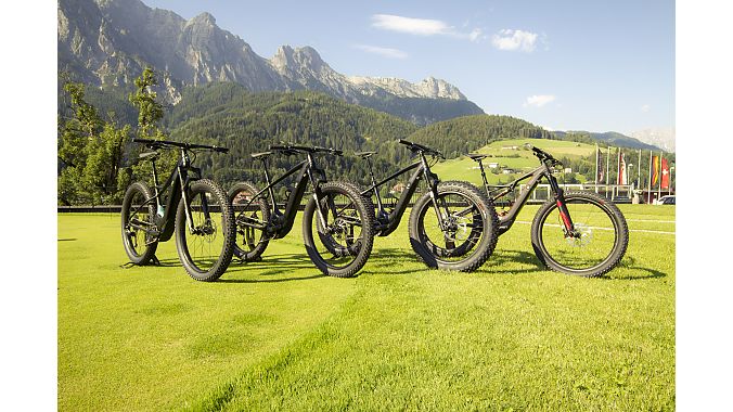 The Turbo Levo range was shown to media at a launch in Leogang, Austria, just prior to the European dealer event in the same location. 
