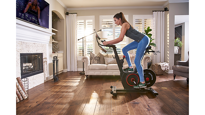 The EX-5 Smart Connect Bike is for those who prefer the fitness experience on a tablet or phone.