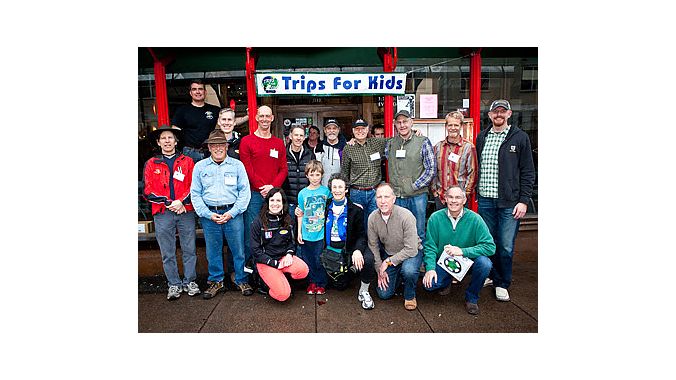 Photo: Top Row left to right: Noah Berry, Austin McInerny, Otis Guy, Ned Overend, Charles Kelly, Joe Breeze, Chris Chance, Neil Macc. Second Row: Dave Garoutte, Michael Kelley, Vanessa Hauswald, John Price Jeffris, Marilyn Price, Rick Sutton, Peter Buhl.