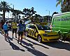 With support from Dealer Tour sponsors Mavic and Cannondale, the group readies to depart from Marina Del Rey for its daylong, 37-mile journey across Los Angeles to Pasadena.