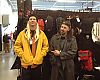 Local Minneapolis bag maker Banjo Brothers attended Frostbike for the first time as a QBP vendor. Co-owners Eric Leugers (left) and Mike Vanderscheuren came in costume as Jay and Silent Bob, fictional characters in several films including Dogma and Jay and Silent Bob Strike Back.
