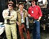  And it wouldn't be Frostbike without local bag maker Banjo Brothers in costume. This year's theme was Smokey and the Bandit, with Mike Vanderscheuren as Sheriff Buford T. Justice (left), Craig Rittler as Cledus "Snowman" Snow, and Eric Leugers portraying Bo "Bandit" Darville. 