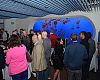 The aquarium’s jellyfish display provided a stunning backdrop for the dessert station at the joint BLC/IBD Summit dinner.