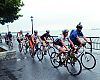 New York Dealer Tour editors and sponsors spin along the scenic West Side Greenway.