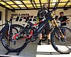 Haibike's 200-millimeter-travel e-bike turned heads at Demo Day. While Haibike does have a long-travel downhill bike in production in Europe, this version was built for German rider Guido Tschugg, who is the company's first gravity racer.