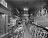 Metzger's Bicycle Shop, one of Detroit's historic retailers that was located a few blocks away, served as inspiration for the shop's décor.
