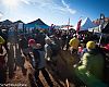 The rush is on: riders pour into the expo to get first dibs on their dream bike. Photo: Mike Schirf