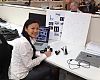 Designer Roxy Lo draws inspiration from inside and outside the bike industry, including her fashion experience (left). At right are preliminary concept sketches, with realized products on her desk.