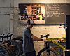 Santa Cruz's Kyle Bowman preps a demo bike whose fees will be donated to the employees of Sun & Ski who suffered damages in Hurricane Harvey. Photo byTyler Frasca.