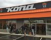 Some retailers visited Kona's new retail shop and showroom in downtown Bellingham.