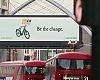 Cannondale's Adventure Neo billboard in London.