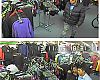 Security camera footage of alleged thieves at Danny's Cycles' Stamford location