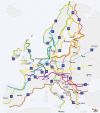 The EuroVelo network The EuroVelo network