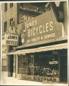 Jones Bicycles' Second Street shop in an undated photo. Jones Bicycles' Second Street store in Long Beach in an undated historical photo