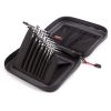 The T-Handle set in its travel case. The T-Handle set in its travel case.