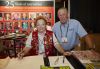 Irene and Terry at the BRAIN show booth. 