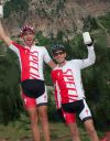 Wells and Overend are Specialized teammates. Wells and Overend are Specialized teammates.