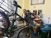  Simmons in his store's repair corner. Photo: Jo Beckendorff