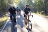 Finish Line’s Derek Goltz (left) and Hawley-Lambert’s Pat McGinnis