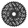 The X01 cassette has a black finish. The X01 cassette has a black finish.