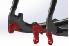 Redline's Multi Space Design allows 130mm or 135mm rear spacing.