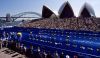 The sport of triathlon became a part of the Olympic games in Sydney, 2000. Photo- USA Triathlon. The sport of triathlon became a part of the Olympic games in Sydney, 2000. Photo- USA Triathlon.