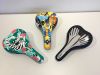Selle Royal worked with various artists and designers on its printed TA+TOO collection. Selle Royal worked with various artists and designers on its printed TA+TOO collection.