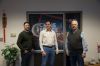 Left to right: Matthew Nims, Kobus van der Zel and Nyle Nims Left to right: Matthew Nims, Kobus van der Zel and Nyle Nims