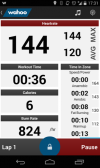 Screen shot of one of the app's display options. Screen shot of one of the app's display options.