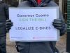 Transportational Alternatives called out Gov. Andrew Cuomo for not signing the e-bike and e-scooter bill. Transportational Alternatives called out Gov. Andrew Cuomo for not signing the e-bike and e-scooter bill.