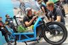 Bosch displayed an e-cargo bike at Eurobike. Photo courtesy Eurobike Friedrichshafen. Bosch displayed an e-cargo bike at Eurobike. Photo courtesy Eurobike Friedrichshafen.