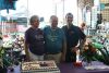 Charles Harper, center, wife Jean and son Greg. Charles Harper, center, wife Jean and son Greg.