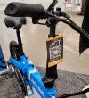 The hangtag on a Lectric e-bike model at (e)revolution Thursday. Steve Frothingham photo. 