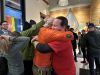 REI workers after the vote. RWDSU photo. REI workers after the vote. RWDSU photo.