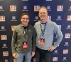 Smith (left) and Saltvold at BLC this week. Ray Keener photo. Smith (left) and Saltvold at BLC this week. Ray Keener photo.