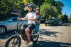 The rear rack can convert to a scooter-styled seat, and a passenger package is available. The rear rack can convert to a scooter-styled seat, and a passenger package is available.
