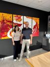 Christina Hsu and Jochim Aerts. Christina Hsu and Jochim Aerts.