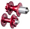 The Chris King R45D hubset in red