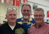 Left to right: Dennis Uphoff, Gary Moore, Jim Burrus